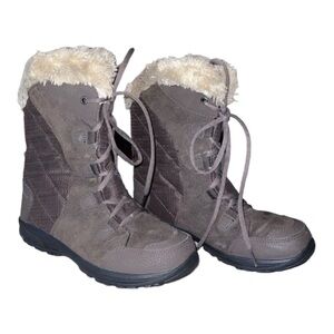 COLUMBIA Ice Maiden II Women’s Siberia Brown Waterproof Snow Boots Size 6
